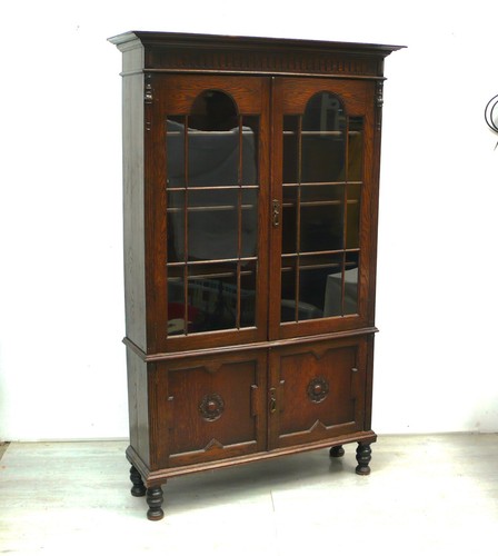 Bücherschrank vitrine antik - bücherschrank,