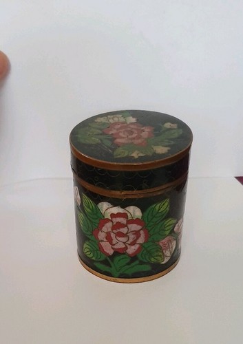 Sehr alte cloisonne dose ca - dose,