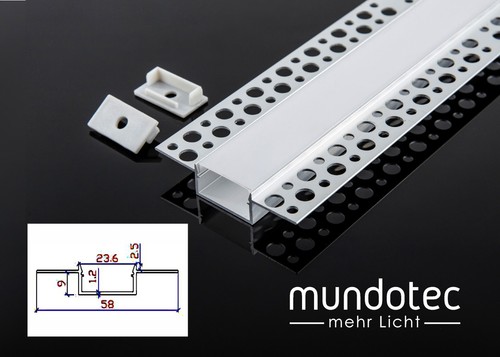 Led alu profil schiene - led,