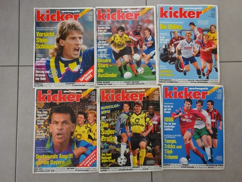 Kicker sportmagazin konvolut - kicker,