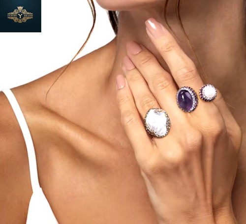 Luxus designer ring - 💜✨, luxus-designer-ring