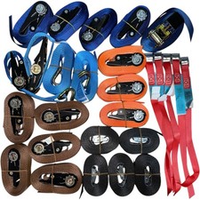 25 Spanngurte Zurrgurte  Restbestand zum Sonderpreis Restepaket EN12195-2