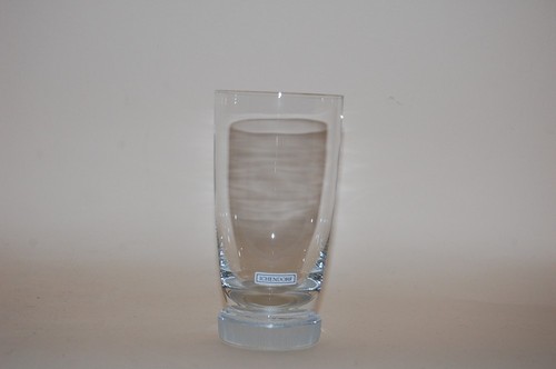 Wasserglas 12cm rillen matt - 6/12cm,