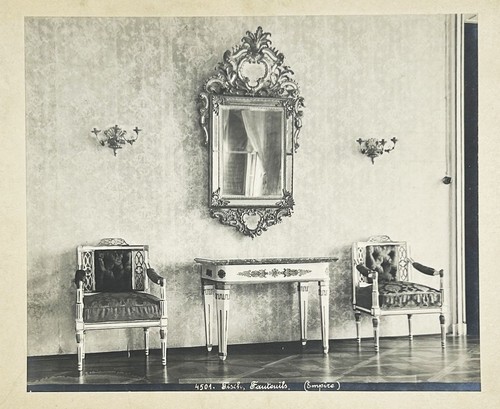 Prunkspiegel wandtisch sessel - prunkspiegel,