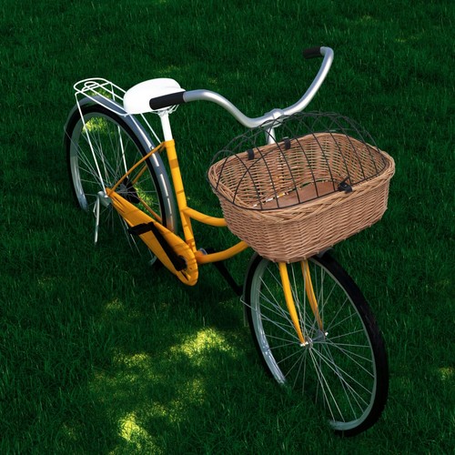 Fahrrad frontkorb mit - fahrrad,