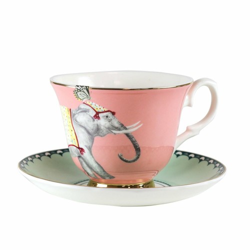 Teetasse mit untertasse aus - mit,