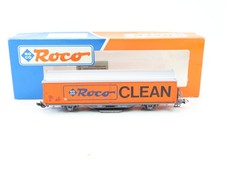 Roco H0 46400 Güterwagen Schienenreinigungswagen "Roco Clean" 5 285-4 SBB / NEM