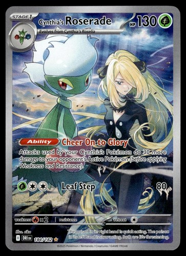 Cynthia roserade 184 holo - roserade, |
