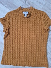 Blusenshirt, Joseph Ribkoff,  Größe 42, Farbe Dunkelgelb, NEU