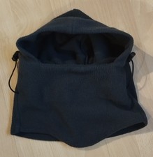 Sturmhaube Kapuze Winter Grau Neu 