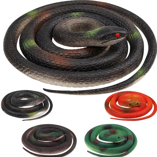 Gummi schlangen set - schlangen,