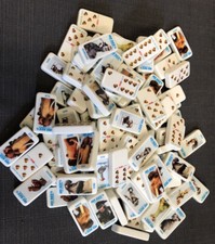 100 Ice Age 4 Real Domino Fieber Dominosteine, alle Steine ausgepackt unbespielt