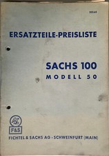 Ersatzteile-Preisliste SACHS