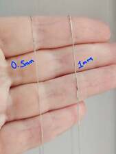 Massive Platin 950 1 mm