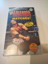 Wwf VHS Most Amazing Matches