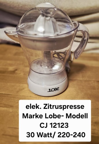 Elektrische zitruspresse von - elektrische,