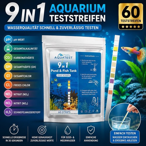 60x aquarium teststreifen in - aquarium,