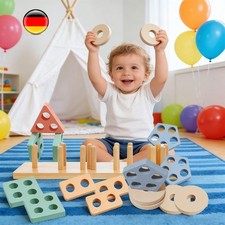 Holz Montessori Spielzeug Ab 1