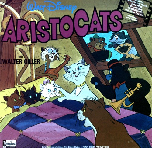 Walt disney aristocats lp - disney,
