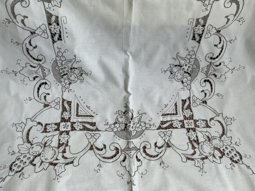 Antike tischdecke richelieu - antike,