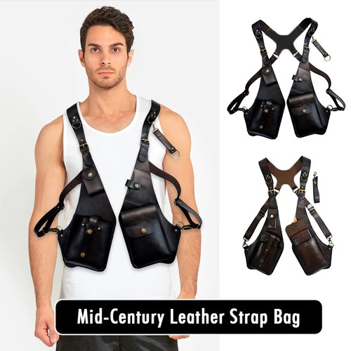 Schulterholster leder - schulterholster, pu