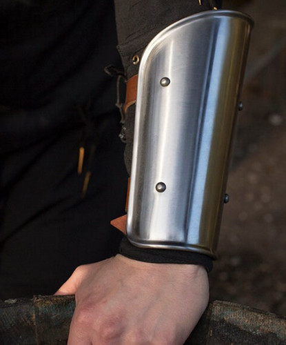 Armschienen stahl larp - stahl,