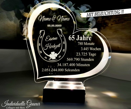 Geschenk eiserne hochzeit 65 - geschenk,