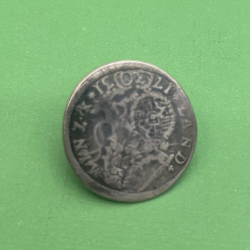7 Antike Münzknöpfe Silber