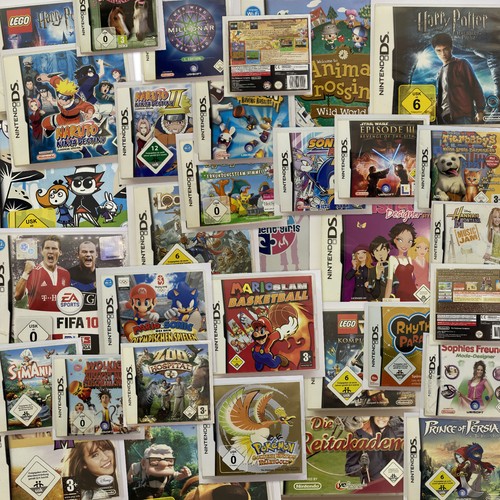Nintendo spiele auswahl - ds,