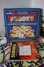 Sudoku Spiel Zahlen-Puzzle-Spiel ab 8 Jahre Top Zustand NORIS mit Extraheft!