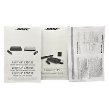 Bose Lifestyle 135 Home Entertainment System Betriebsanleitung Handbuch Guide