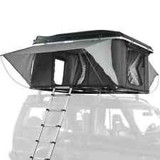 Prime Tech Hartschalen-Autodachzelt Nevada schwarz/grau – Leichtbau, nur 47 kg