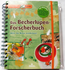 ?KINDER BECHERLUPEN Buch NATUR entdecken Tiere Haus Wald Wiese Wasser Kiga TOP