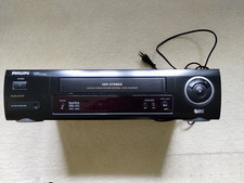 Philips VR600 VHS Videorecorder 6 Kopf  Videorekorder schwarz