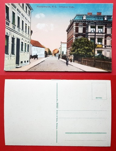 Finsterwalde 1910 blick - ak, um