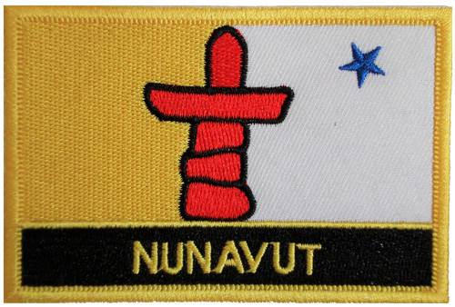 Kanada nunavut gestickter - kanada,