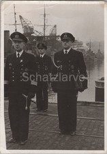 Foto, Vor der Ordensverleihung V 1507 Pier Le Havre Frankreich  (MJ-41)1025