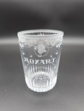 LOBMEYR Biedermeier Becher "Mozart" - Entwurf Paul Wieser, Wien Kristall Schliff