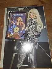 Autogramm Foto Doro Pesch Forever Strong and Proud Metal Queen ARD ZDF RTL NDR 