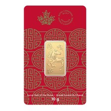 Goldbarren Lunar Horse 2026  Royal Cannadian Mint 10 Gramm Gold 9999