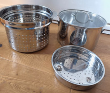 großer Crofton Edelstahltopf