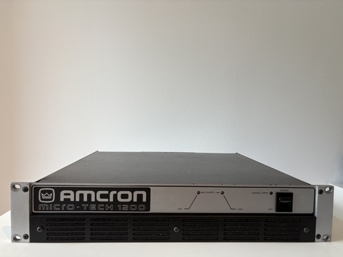 Amcron crown micro tech 1200 - amcron, micro-tech