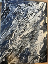 Abstraktes Acrylbild 40*50 cm