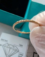 Goldring m. Diamanten Elegant