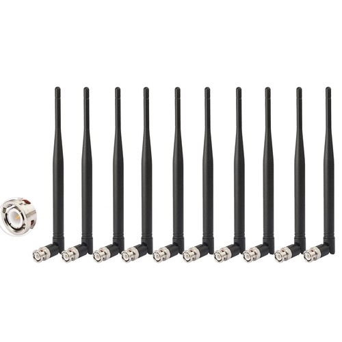 10x bnc peitschenantenne - 10x,