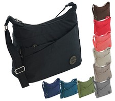 + Damen Tasche Umhängetasche Schultertasche Shopper Citybag Crinkle-Nylon 1746K