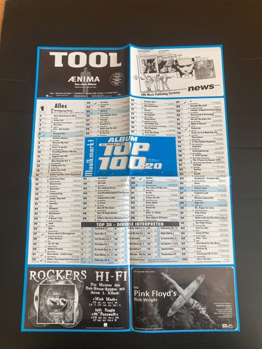 Musikmarkt charts plakat vom - charts,