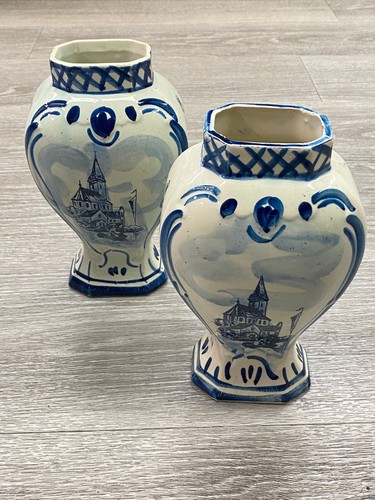 Grosse keramik vase mühle - 2x,