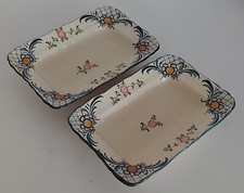 2 x alte Keramik Schale Georg