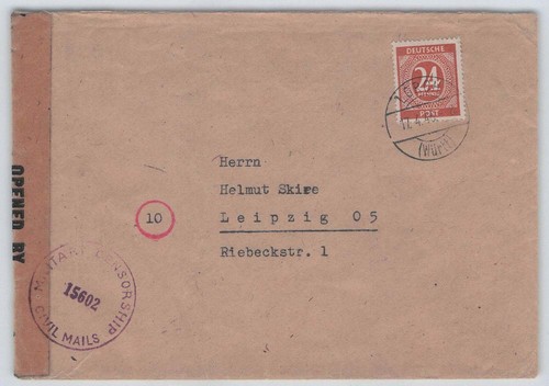 All bes brief mit us - all., us-zensur